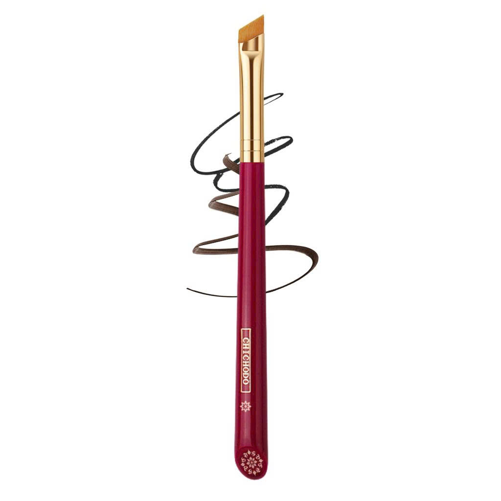 Cọ Kẻ Mắt/Cọ Viền Mắt Phẩy Sợi/Tém Mày Chuẩn Xác CHICHODO Angled Thin Liner/Brow C130